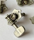 Vintage Grover Sta-tite Guitar Tuners   3 3  Square-ish Buttons Nickel 50   s