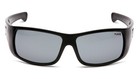 Pyramex Furix Safety Glasses Black Frame Clear Anti-fog Lens