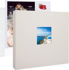 12x12 Inch Large 3 Ring Diy Scrapbook Photo Album Journal With 30 Plastic Sle   