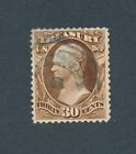 Drbobstamps Us Scott  o112 Used Official Treasury Dept Stamp Cat  400