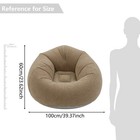 6 Pcs Bean Bag Chairs For Adults Inflatable Chairs Blow Up Couch Folding Portabl
