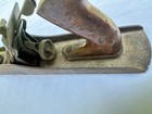 Vintage Smoothing Plane Hand Tool Steel Wood Handles Brown Carpenter Woodworking