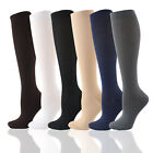 6 Pairs Compression Socks Graduated Support Stockings Relief Men s Women s S-xxl