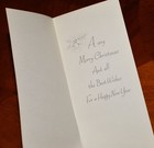 Vintage Unused Christmas Greeting Card Trio Of Ringing Christmas Bells Mcm