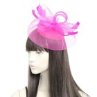 Round Pillbox Bow Sinamay Headband Fascinator Weddings Ascot Hatinator Races Fb