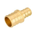 Efield 1 2  X 3 4  Pex Coupling Crimp Brass Fittings Lead Free Free Shipping