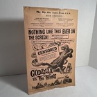 1964 Godzilla Vs  The Thing Film Movie Theater Booking Poster  Flyer  Ad