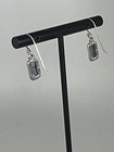 Barse  hang Time  Earrings-denim Lapis