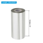 5 x400ft Hot Stamping Foil Paper Roll silver Tone