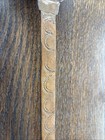 Vintage  antique Hand Forged Hammered Copper  Ladle Handle  14   