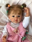 Lifelike Newborn Baby Dolls 22  Full Body Vinyl Girl Waterproof Real Life Infant