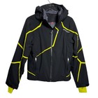 Spyder Spylon Men   s Size Small Black Yellow Ski 3m Thinsulate Jacket