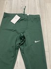 Nike Team Stock Tights Men   s Sz Xl Green Zip Ankle Cuffs Dri-fit  New  cv2705 