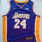 Kobe Bryant Signed Autographed Los Angeles Lakers Away Jersey  24 Psa dna Coa