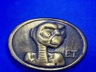 Et Phone Home Vintage Movie Promo Brass Tone Oval 80 s Belt Buckle By Lee Ny