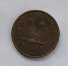 Merchant Token Doremus   Nixon 1850 s Park Place New York Medium Brown Patina