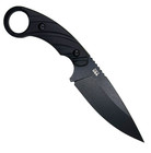 Tops C u t  4 0 4 25  Black Micarta Fixed Utility  Knife 21-11968 Nib