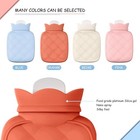 Mini Hot Water Bottle For Babies Hot Cold Therapy Compress Soft Silicone