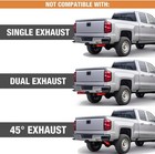 Universal 20 Inch Hitch Mounted Stone Guards For Trucks  Rvs  Trailers  Splash 
