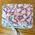 Vera Bradley Happy Hydrangeas Travel Pill Case Box Small Floral Zip New W o Tags