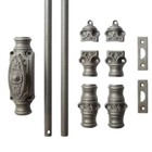 Signature Ironmongery Dalston Door Iron Cremone Bolt 9 Feet Antique Iron Upto 9 