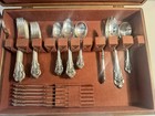 Wallace Grand Baroque Sterling Flatware 7-piece Service For 6   1 836 Grams 