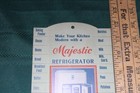 Antique Majestic Refrigerator Food Reminder Tag Hanger Willey Music Davenport Ia