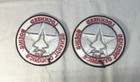 2 Vintage Nos Patch Usaf F-22 Raptor Lockhead Boeing General Dynamics Iron On