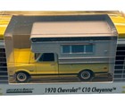 Greenlight 1970 Chevrolet C10 Cheyenne Custom Camper Yellow 1 64 Mib Chevy Nib
