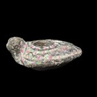 Ancient Byzantine Painted Oil Lamp     Samaria Origin  Original Pigment