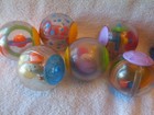 14 Pc Vintage Fisher Price Peek A Blocks Roll Around Balls-great Variety 