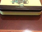 Collectible John Deere Folding Pocket Knife In Metal Tin
