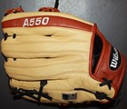 Wilson 11  Baseball Glove A550 Wta05rb18di11 Brown Leather Right Hand Throw Rht