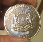 2013 Somalia Large 100 Shillings Lion