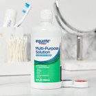 Equate Multi-purpose Solution Twin Pack  12 Fl Oz  2 Count  Clear  Free Shipping