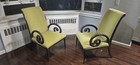 Antique Pair Of Beautiful Neoclassical Renaissance Revival Chairs Green Color