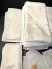 Mixed Lot Of 72 Vintage Variety Of Napkins Linens
