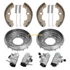 Front Brake Wheel Cylinders Drum Shoe For Honda Rancher Trx350fe Fm Trx400fa Fga