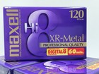 Lot Of 7 New Maxell Hi8 Xr-metal 120 8mm Camcorder Video Tapes Digital 8 60 Min