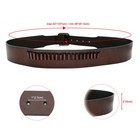 Tourbon Bandolier Ammo Belt Leather  22 Caliber Holster Carry Belt Usa Warehouse