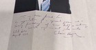 Chaim Herzog - 6th President Of Israel - Autographed Letter Louis Lober Ua