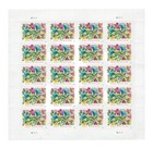 2024 Usps Sheet Of 100 First Class Letter Stamps Celebration Blooms