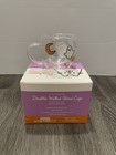 Pusheen Cat Glow In Dark Double Wall Glass Cup Ghost Halloween Exclusive Box