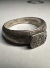 Ancient Roman Silver Legionary Ring 200-400ad