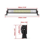 22  280w  Led Work Light Bar Spot Flood Driving Offroad Truck Utv Fog 20 24 