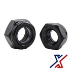 6-32 Black-oxide C r  18-8 Stainless Steel Nylon-insert Locknuts By X1tools