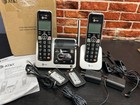At t Bl102-2 Cordless Phone Answering Machine Call Block 2 Handsets Dect 6 0