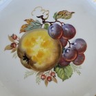 Antique German Kpm Berlin Cabinet Plate Cobalt Blue Gilt Hand Painted Fruit
