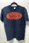 Nhra Championship Drag Racing Classic Logo T-shirt Black Red Men   s Medium New