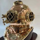 Diving Helmet Deep Sea Marine Divers Helmet Antique Scuba Us Navy Mark V